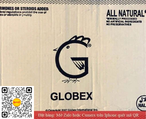 Đùi gà góc tư đông lạnh Globex nhập khẩu Mỹ