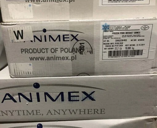 Sườn sụn heo đông lạnh Animex 32 nhập khẩu Ba Lan